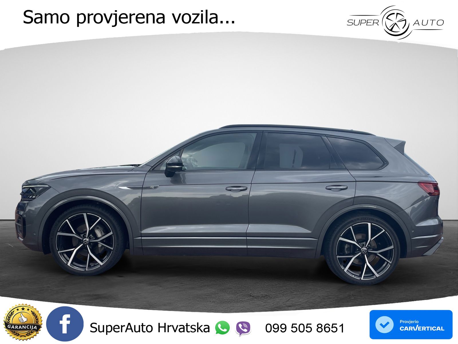 Volkswagen Touareg 3.0 V6 TDI (286 KS) 4MOTION Tiptronic R-Line ZRAČNI+ACC+GR SJED+KAM+PANO