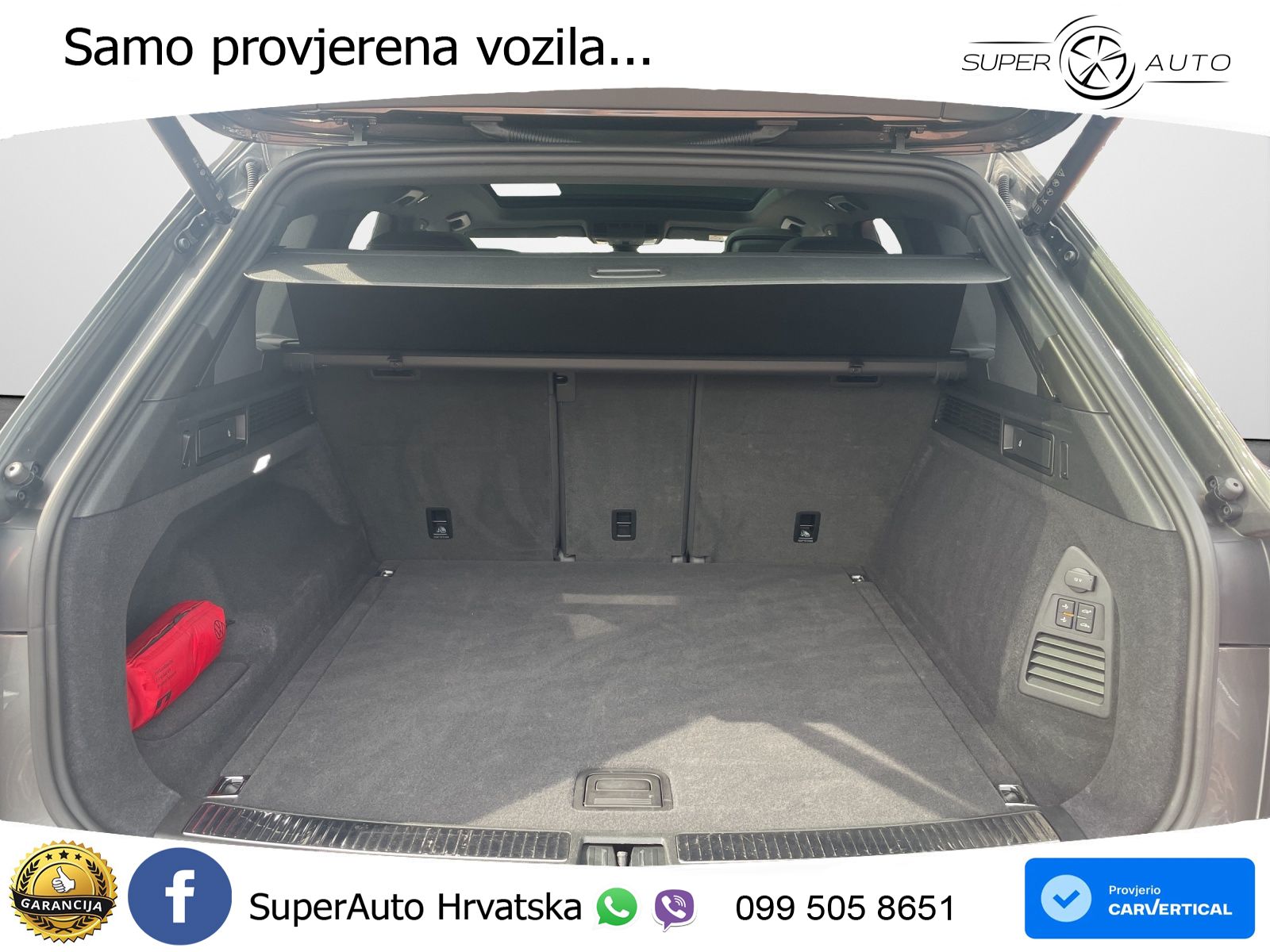 Volkswagen Touareg 3.0 V6 TDI (286 KS) 4MOTION Tiptronic R-Line ZRAČNI+ACC+GR SJED+KAM+PANO