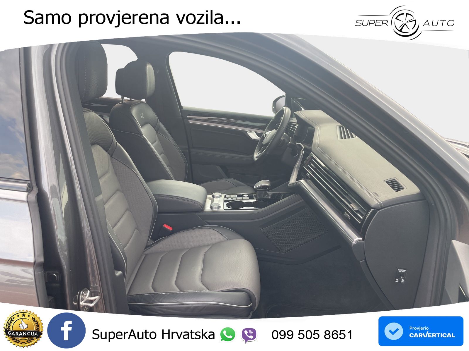 Volkswagen Touareg 3.0 V6 TDI (286 KS) 4MOTION Tiptronic R-Line ZRAČNI+ACC+GR SJED+KAM+PANO