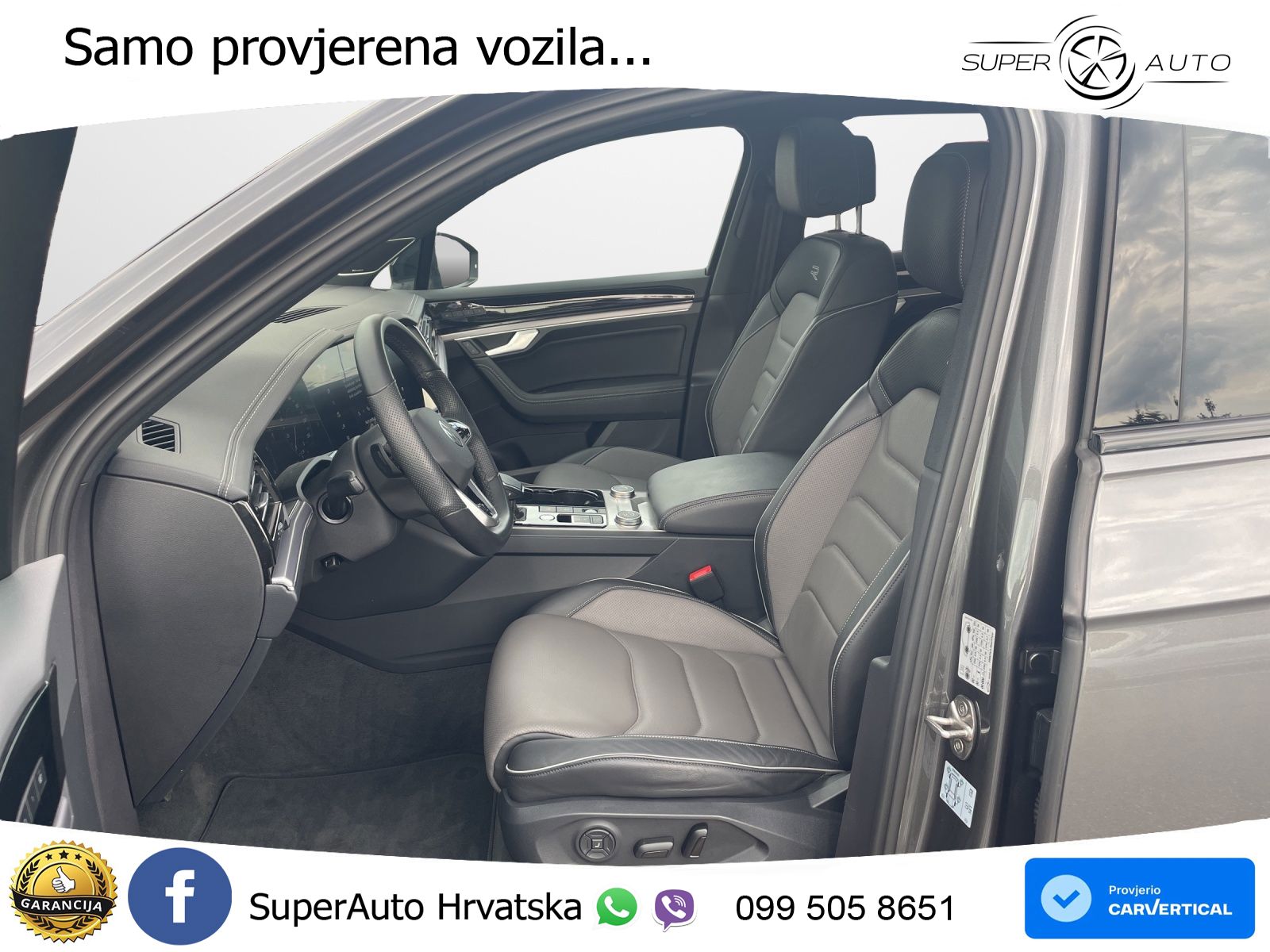Volkswagen Touareg 3.0 V6 TDI (286 KS) 4MOTION Tiptronic R-Line ZRAČNI+ACC+GR SJED+KAM+PANO