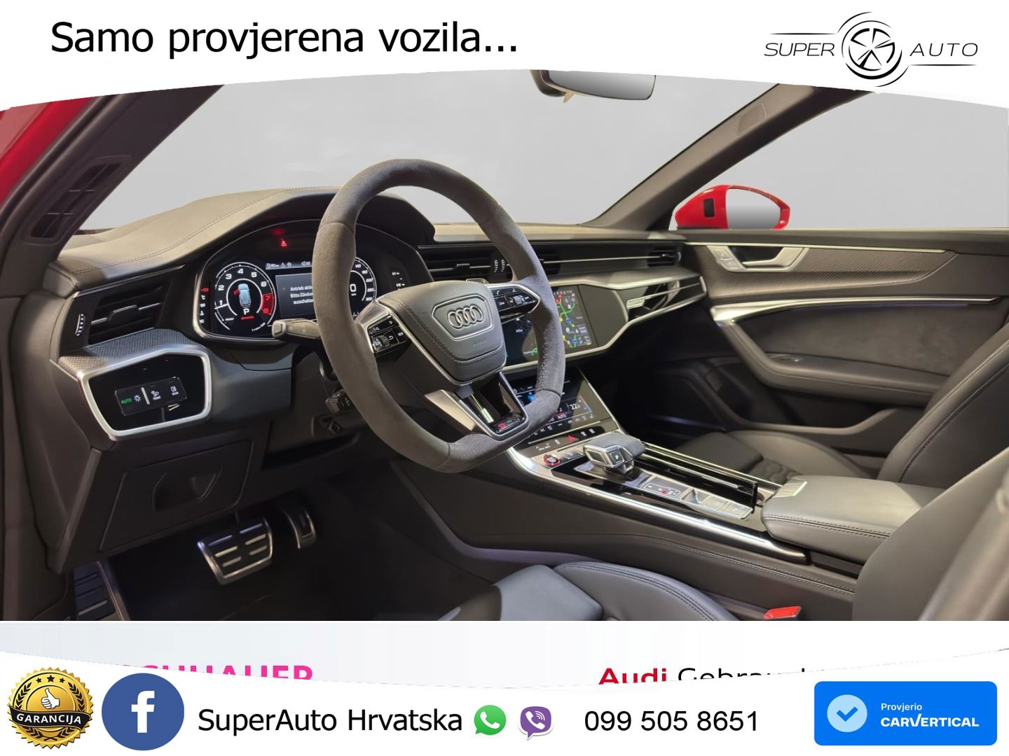 Audi RS6 Avant 4.0 TFSI V8 (600 KS) quattro Tiptronic MATRIX+GR SJED+KAM