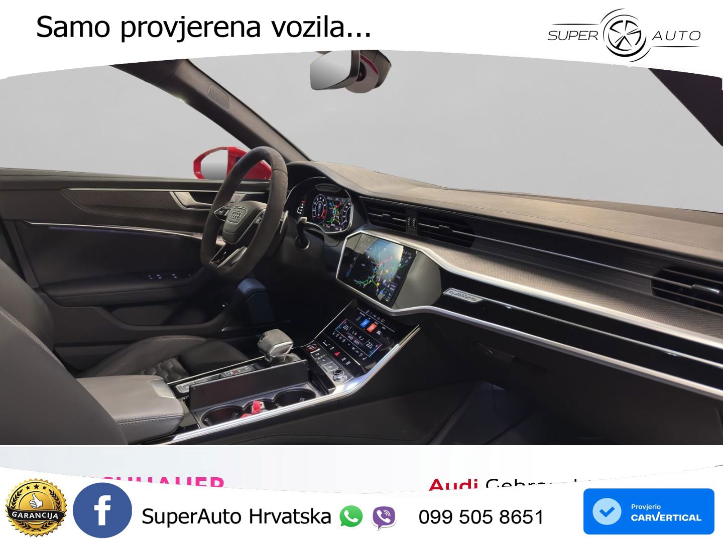 Audi RS6 Avant 4.0 TFSI V8 (600 KS) quattro Tiptronic MATRIX+GR SJED+KAM