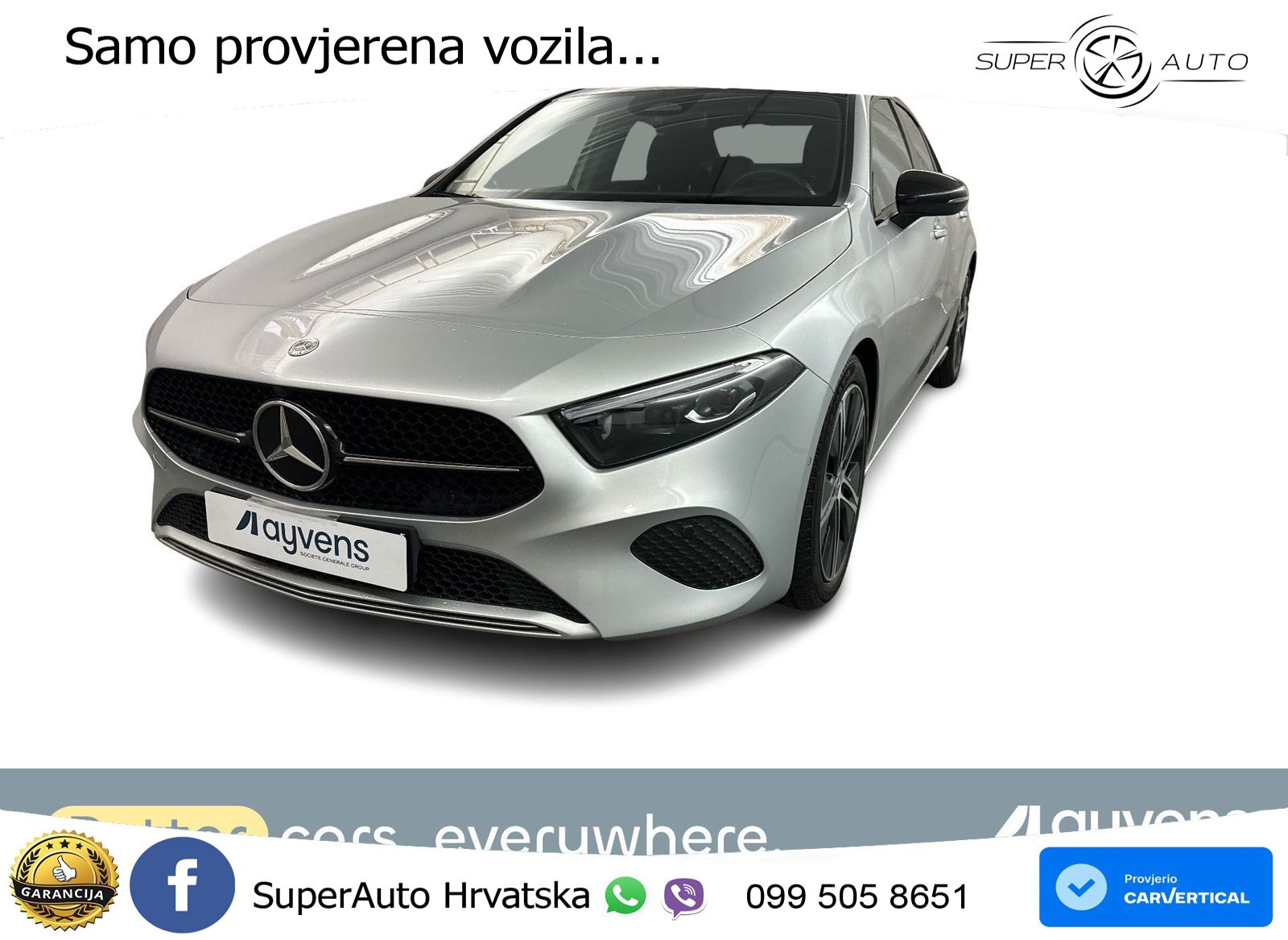 Mercedes-Benz A 200 7G-DCT LED+GR SJED+ACC