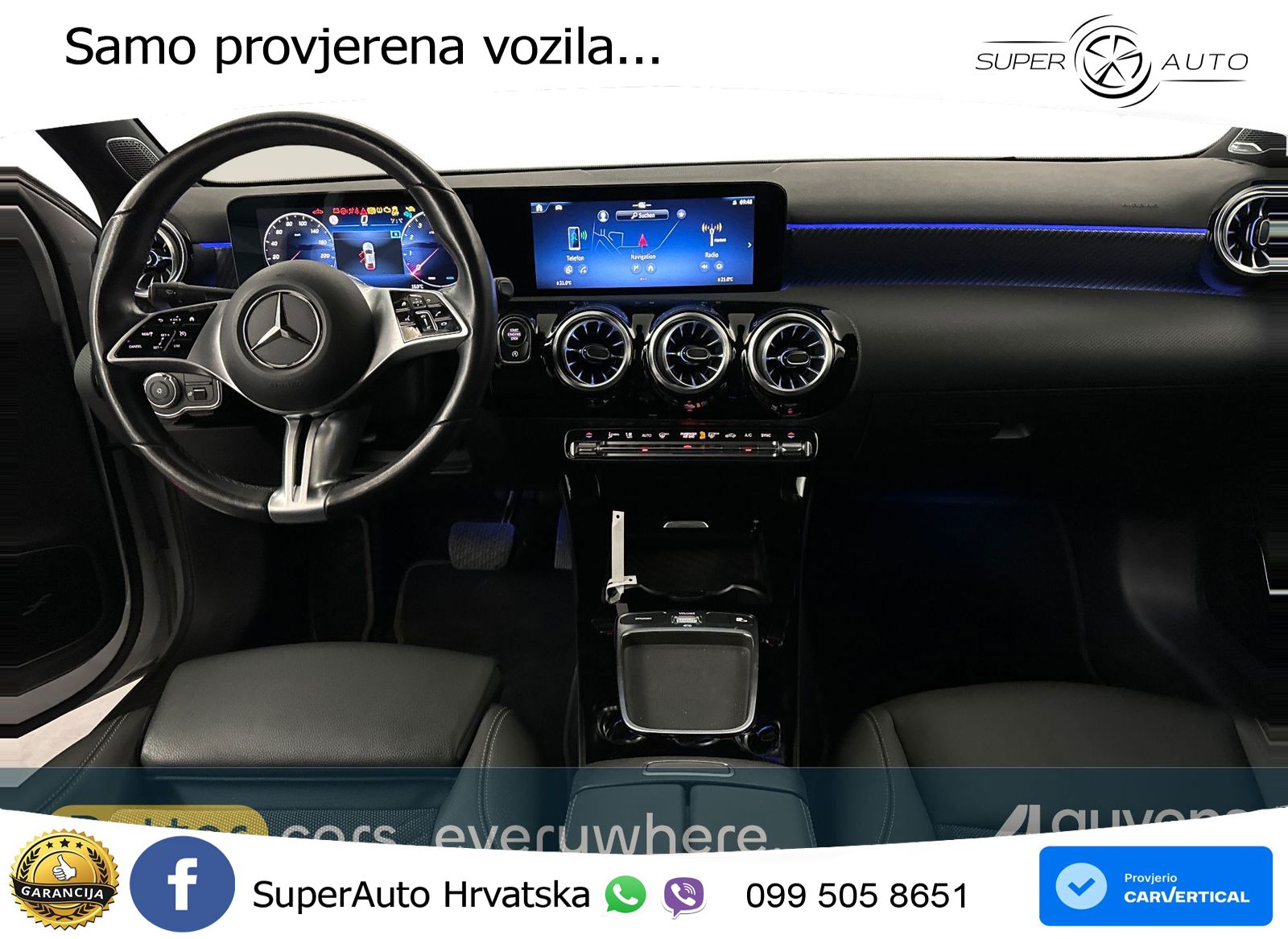 Mercedes-Benz A 200 7G-DCT LED+GR SJED+ACC