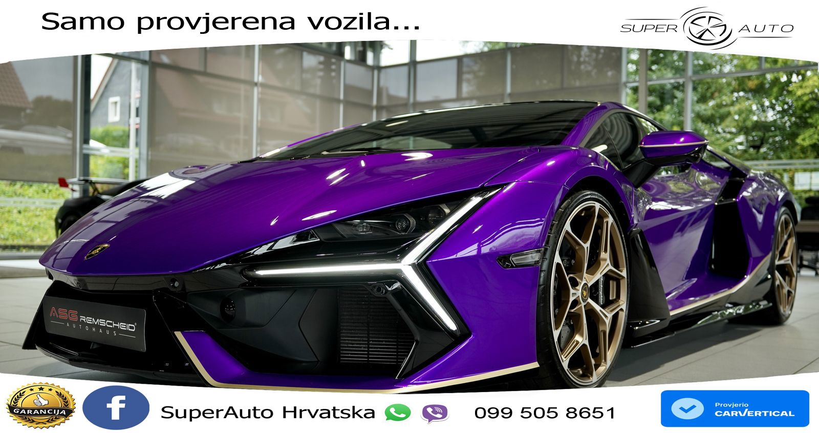 Lamborghini Revuelto 6.5 V12 (1015 KS) 4WD DCT