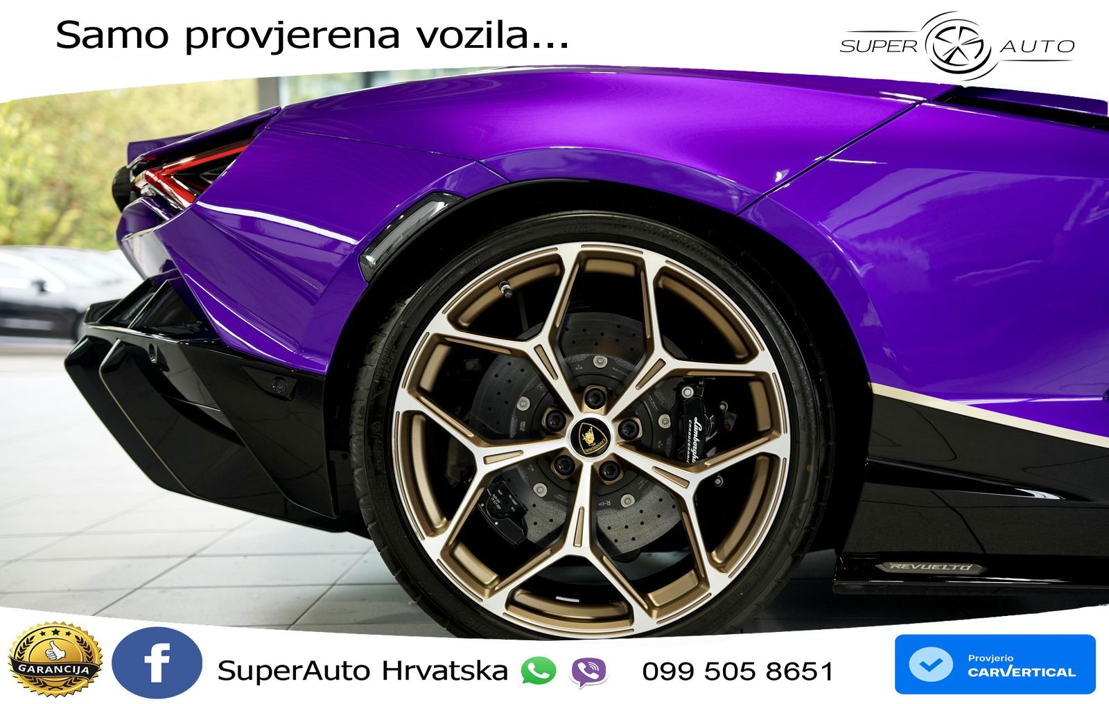 Lamborghini Revuelto 6.5 V12 (1015 KS) 4WD DCT
