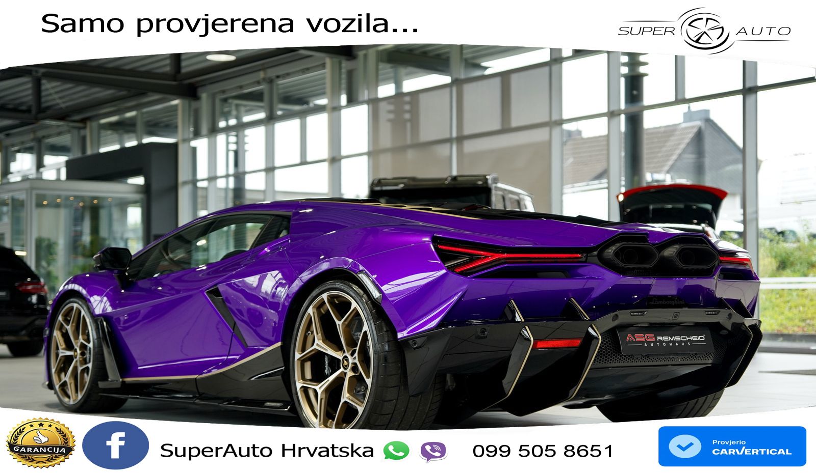 Lamborghini Revuelto 6.5 V12 (1015 KS) 4WD DCT