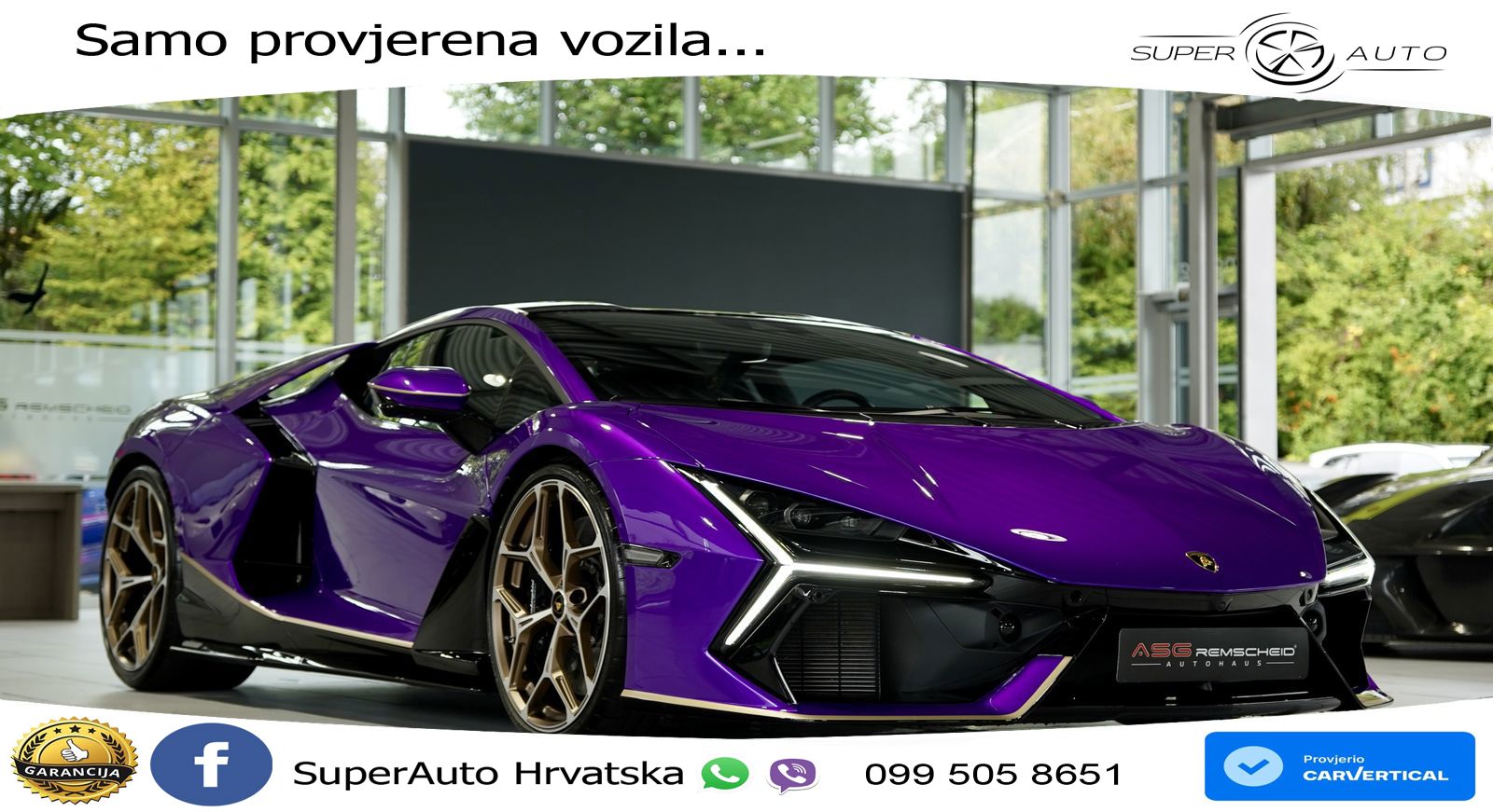 Lamborghini Revuelto 6.5 V12 (1015 KS) 4WD DCT