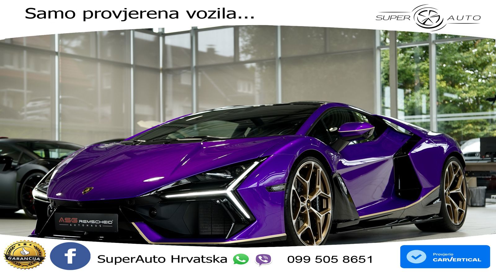Lamborghini Revuelto 6.5 V12 (1015 KS) 4WD DCT