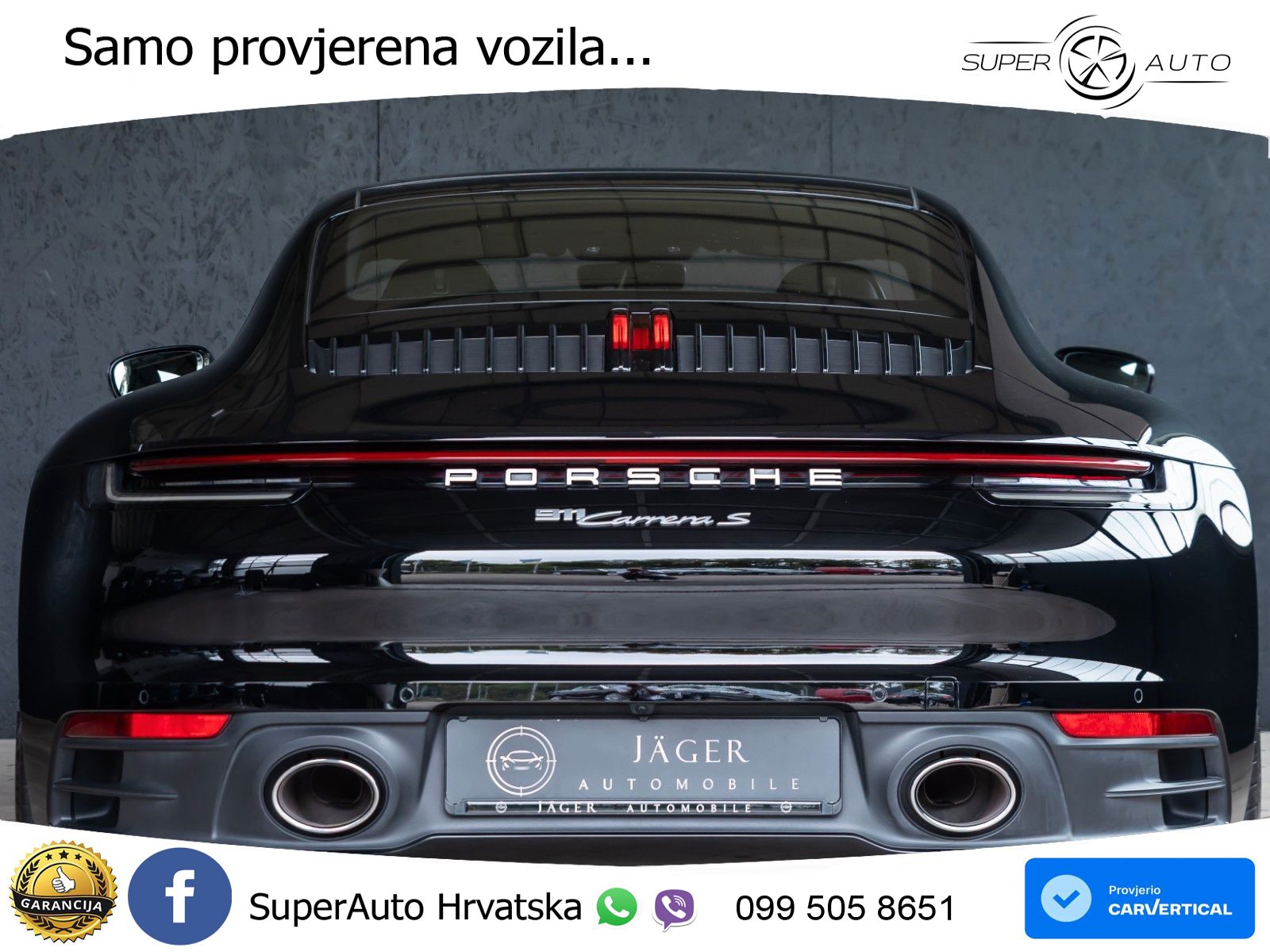 Porsche 911 Carrera S 3.0 (450 KS) PDK ACC+GR SJED+360+PANO