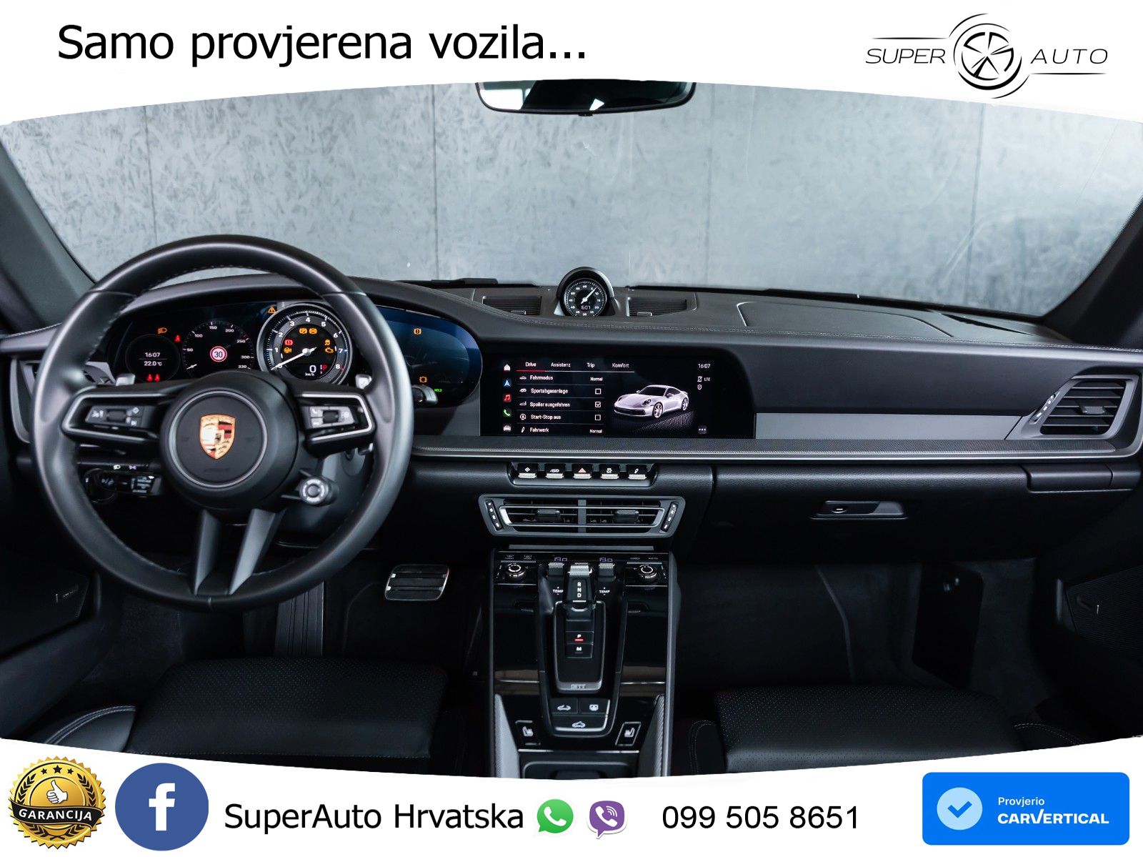 Porsche 911 Carrera S 3.0 (450 KS) PDK ACC+GR SJED+360+PANO