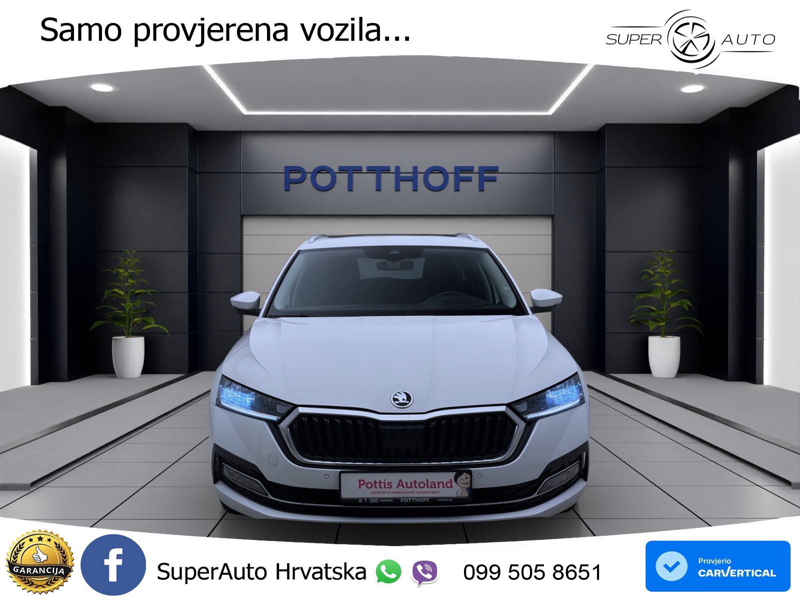 Škoda Octavia Combi 2.0 TDI (150 KS) DSG LED+GR SJED+ACC