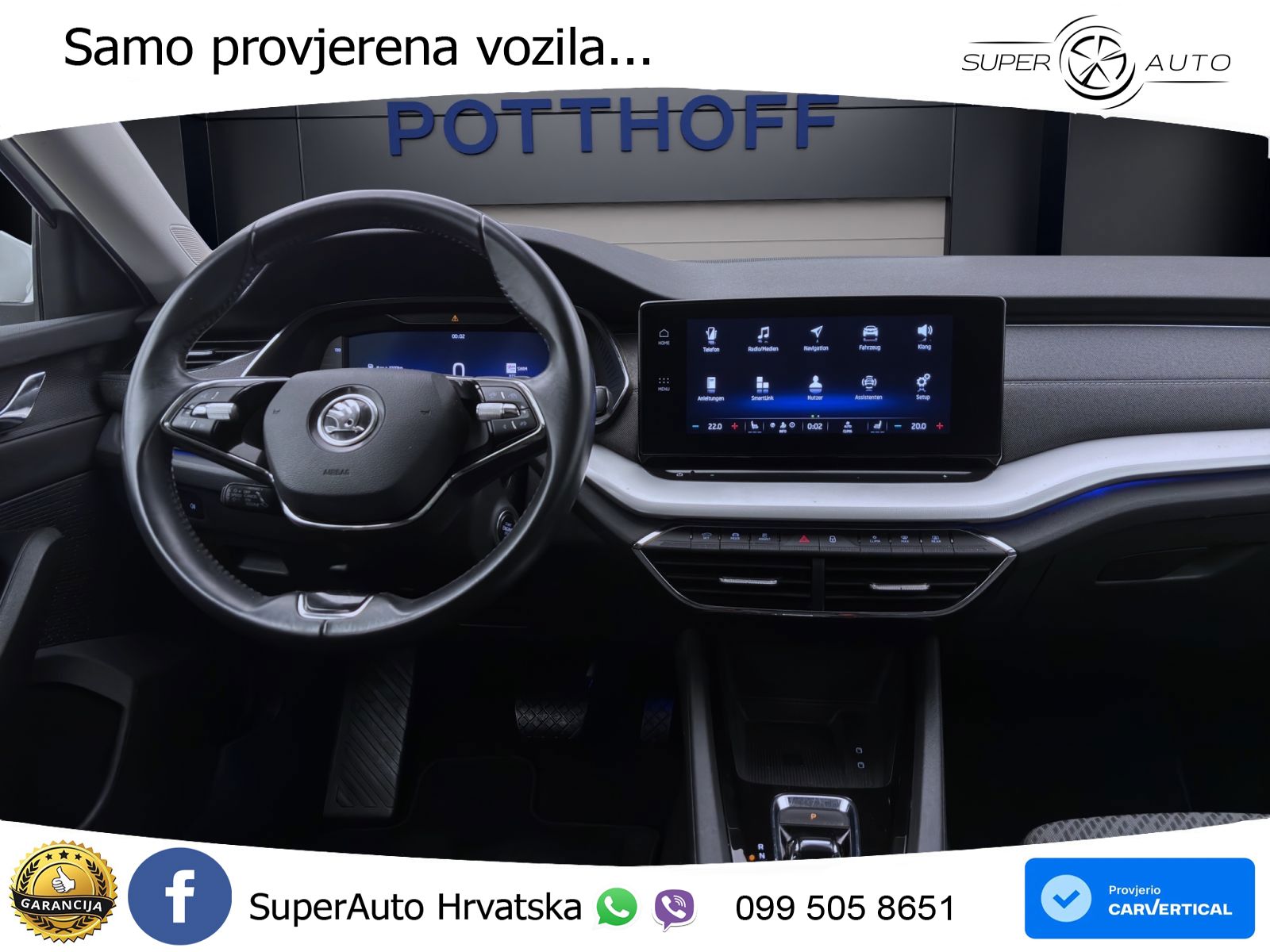Škoda Octavia Combi 2.0 TDI (150 KS) DSG LED+GR SJED+ACC