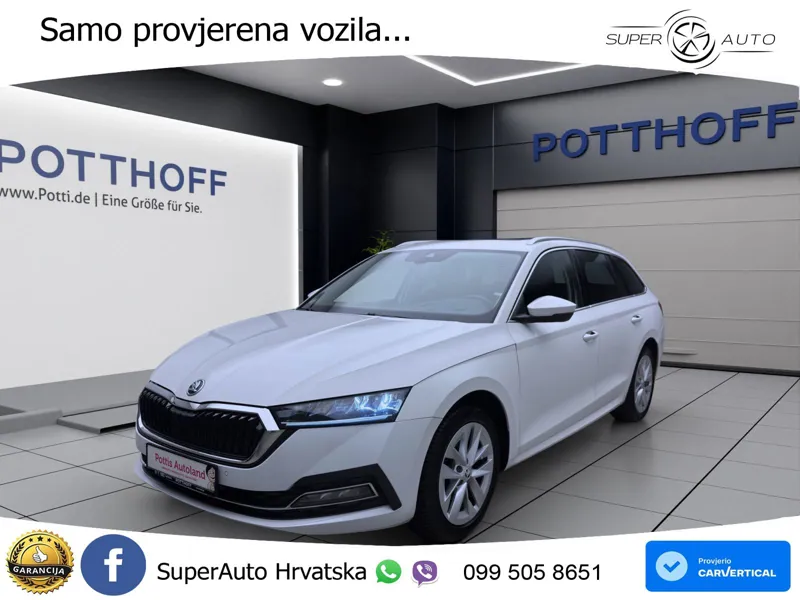 Škoda Octavia Combi 2.0 TDI (150 KS) DSG LED+GR SJED+ACC