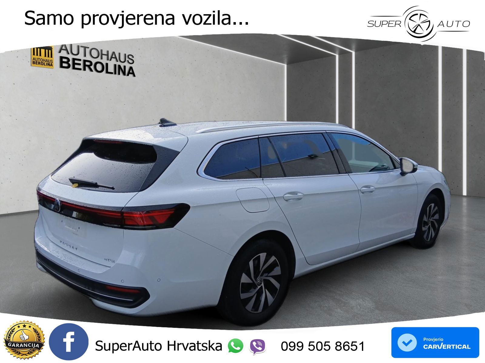 Volkswagen Passat Variant 1.5 eTSI (150 KS) DSG Business LED+GR SJED+ACC