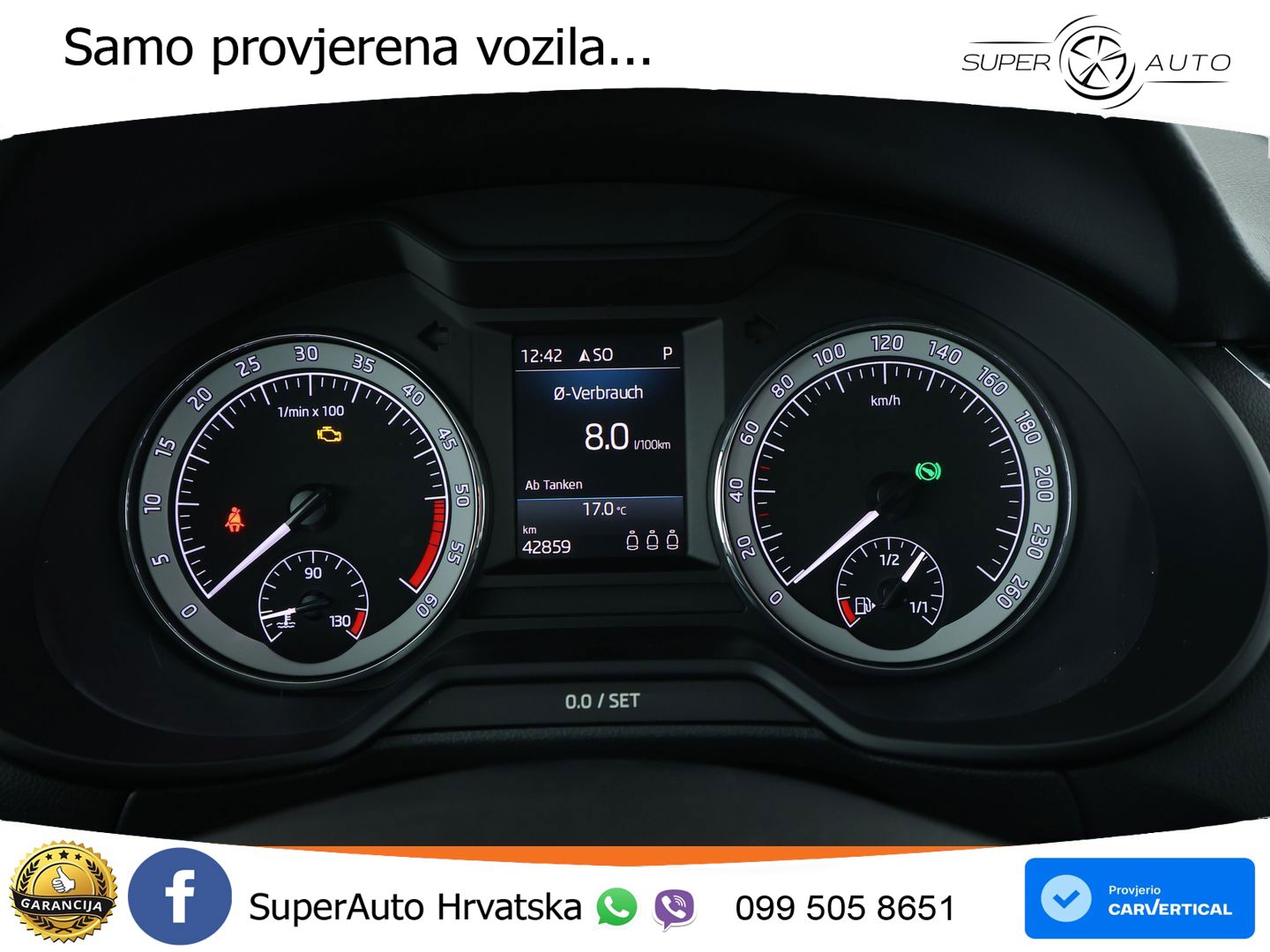 Škoda Octavia Combi 2.0 TDI (150 KS) DSG LED+GR SJED+ACC