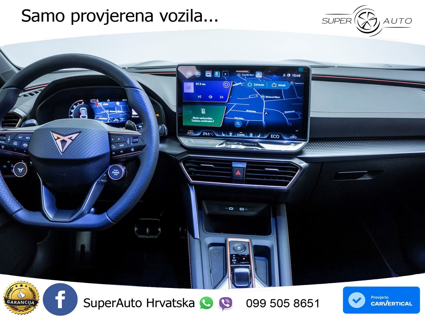 Cupra Formentor 1.5 TSI (204 KS) e-Hybrid DSG MATRIX+GR SJED+KAM