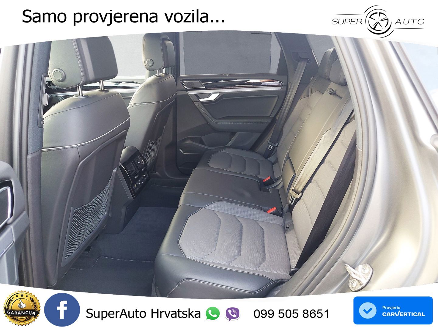 Volkswagen Touareg 3.0 V6 TDI (286 KS) 4MOTION Tiptronic ZRAČNI+ACC+GR SJED+KAM+PANO