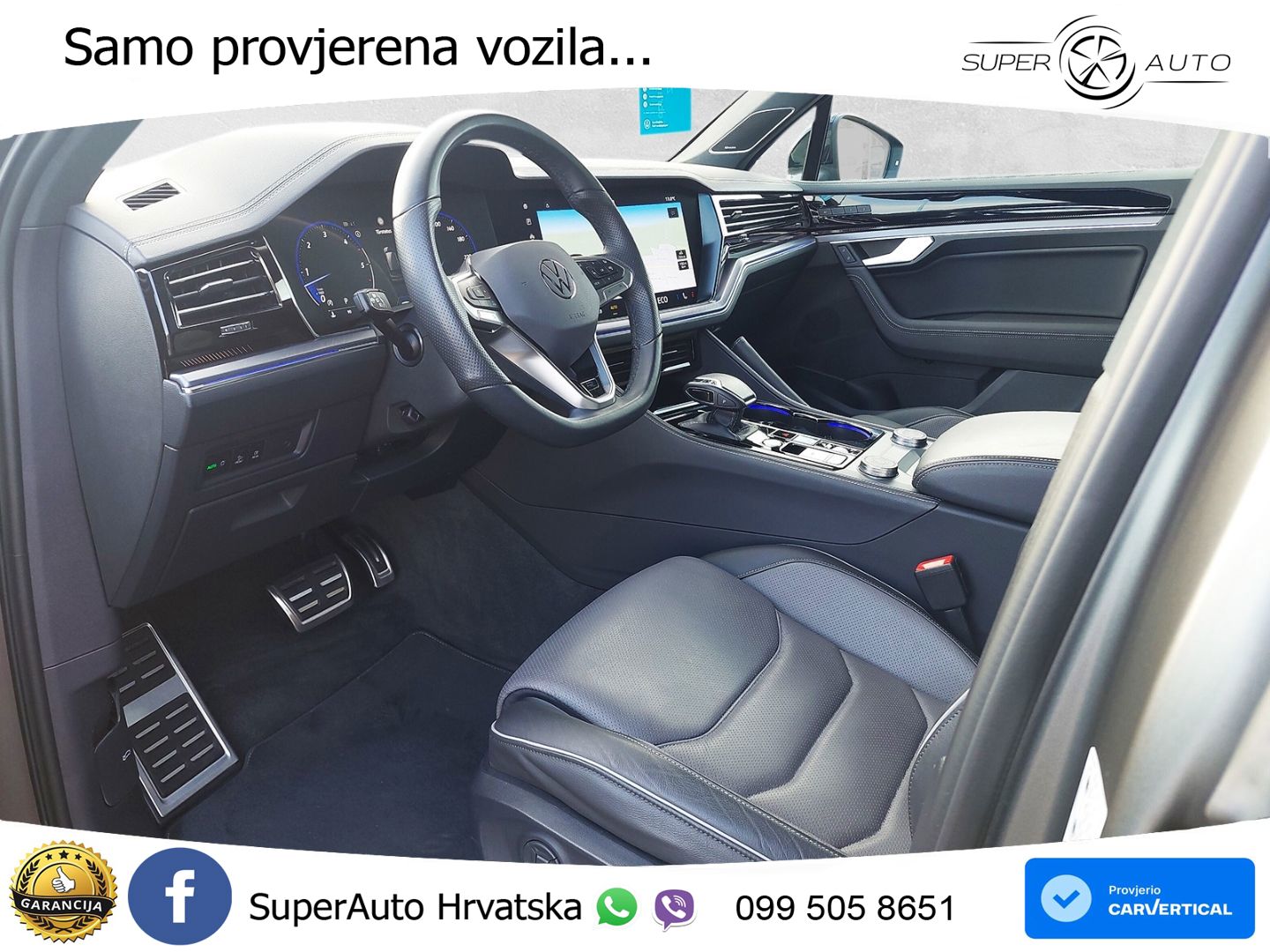 Volkswagen Touareg 3.0 V6 TDI (286 KS) 4MOTION Tiptronic ZRAČNI+ACC+GR SJED+KAM+PANO