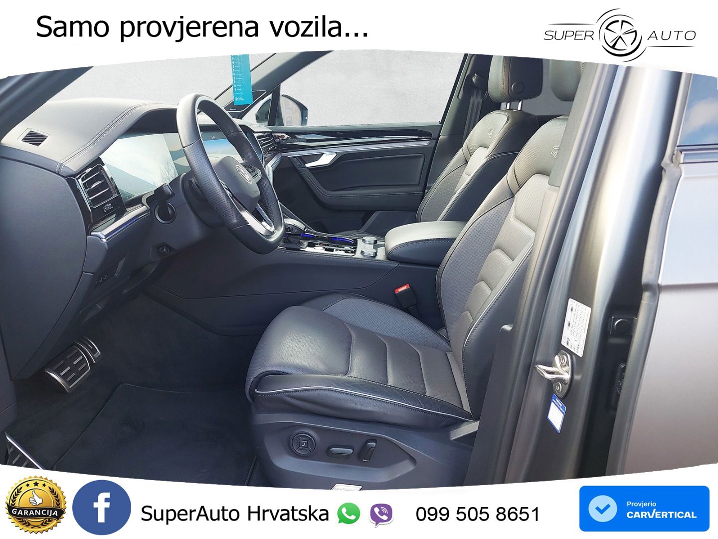 Volkswagen Touareg 3.0 V6 TDI (286 KS) 4MOTION Tiptronic ZRAČNI+ACC+GR SJED+KAM+PANO