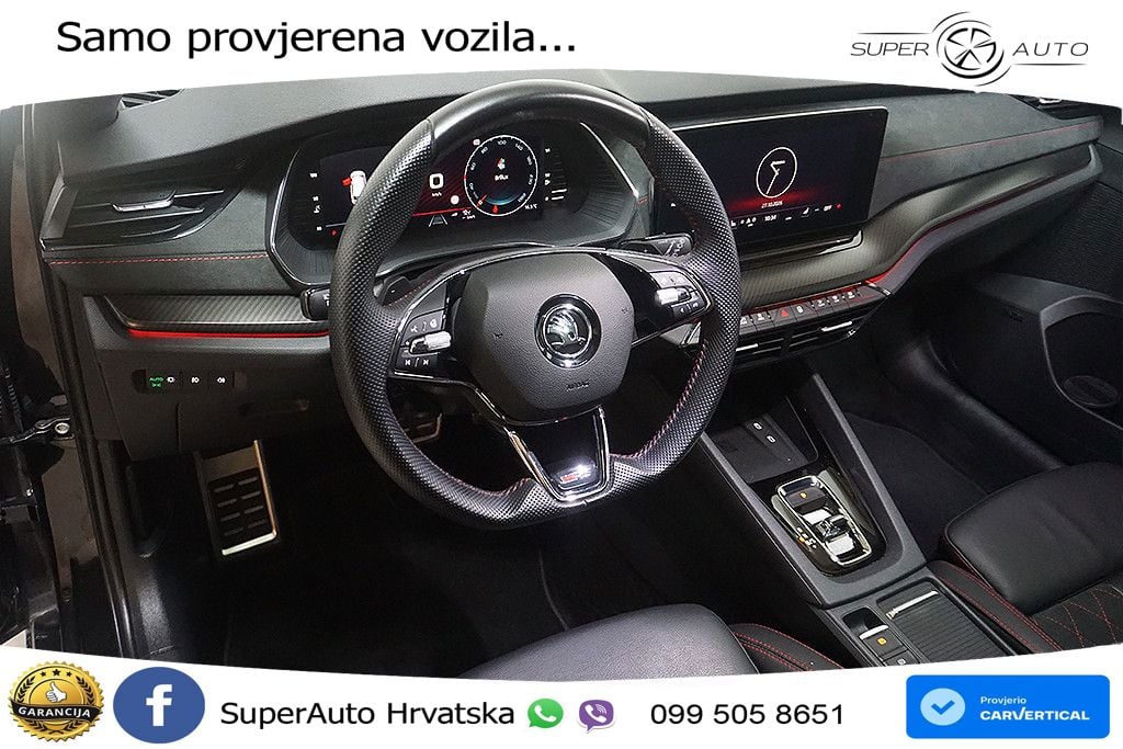 Škoda Octavia Combi RS 2.0 TDI (200 KS) DSG LED+GR SJED+ACC