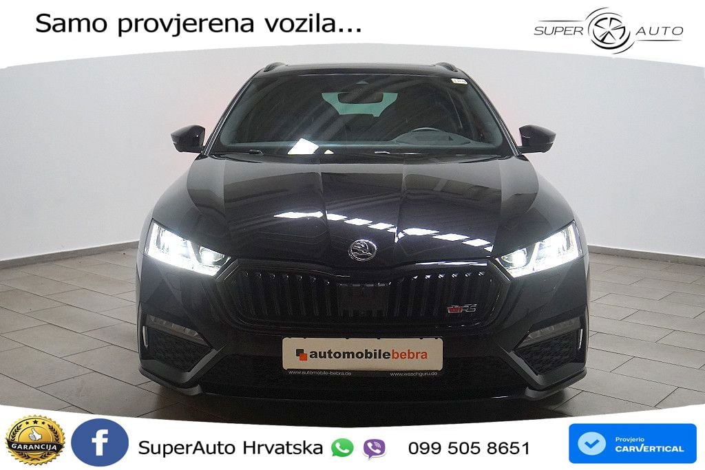 Škoda Octavia Combi RS 2.0 TDI (200 KS) DSG LED+GR SJED+ACC