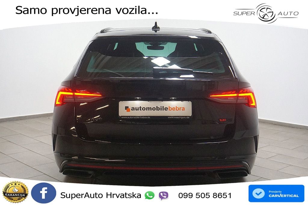 Škoda Octavia Combi RS 2.0 TDI (200 KS) DSG LED+GR SJED+ACC