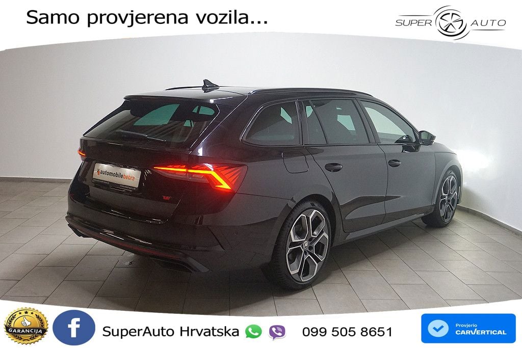 Škoda Octavia Combi RS 2.0 TDI (200 KS) DSG LED+GR SJED+ACC