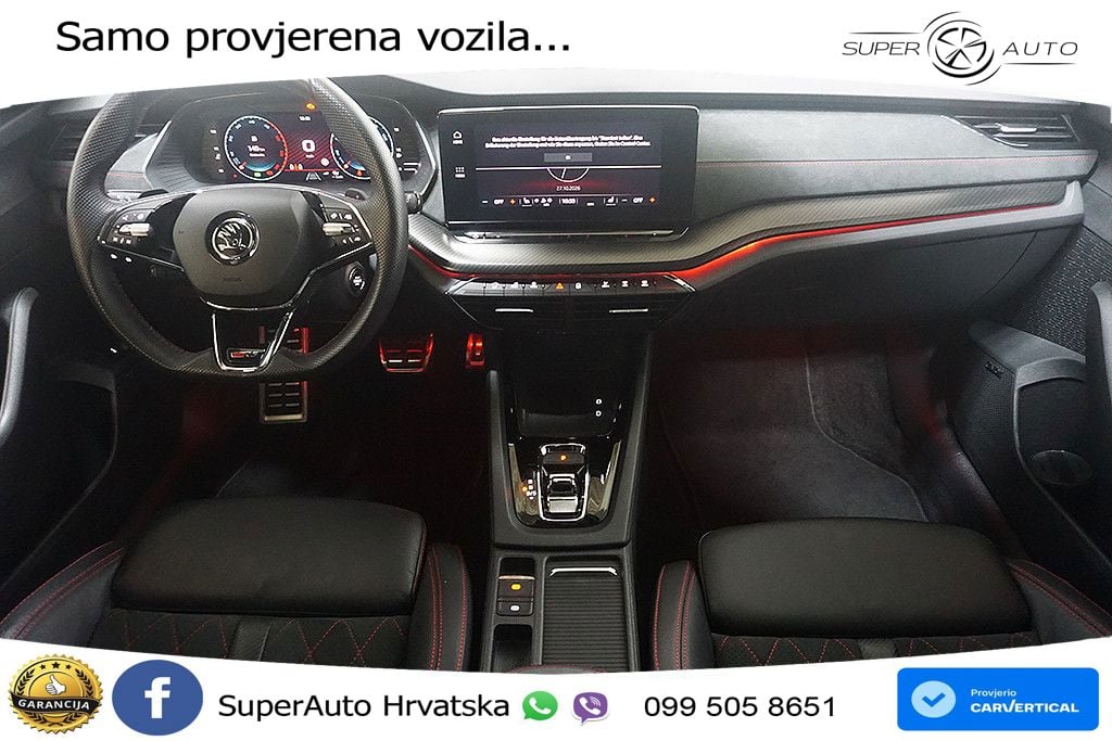 Škoda Octavia Combi RS 2.0 TDI (200 KS) DSG LED+GR SJED+ACC