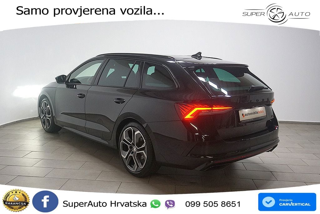 Škoda Octavia Combi RS 2.0 TDI (200 KS) DSG LED+GR SJED+ACC