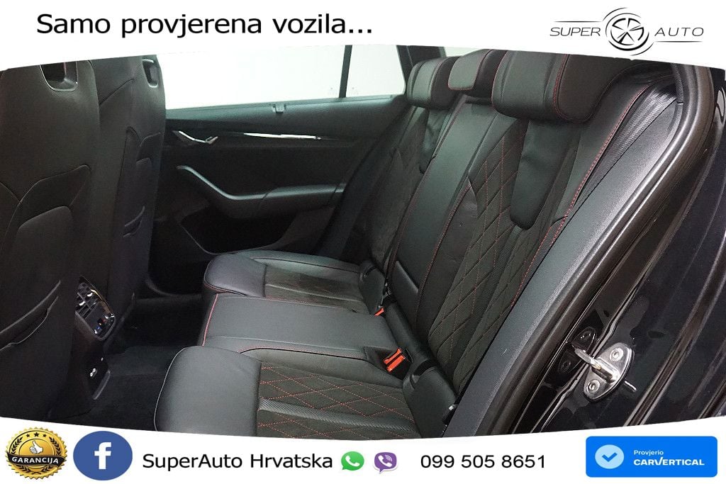 Škoda Octavia Combi RS 2.0 TDI (200 KS) DSG LED+GR SJED+ACC