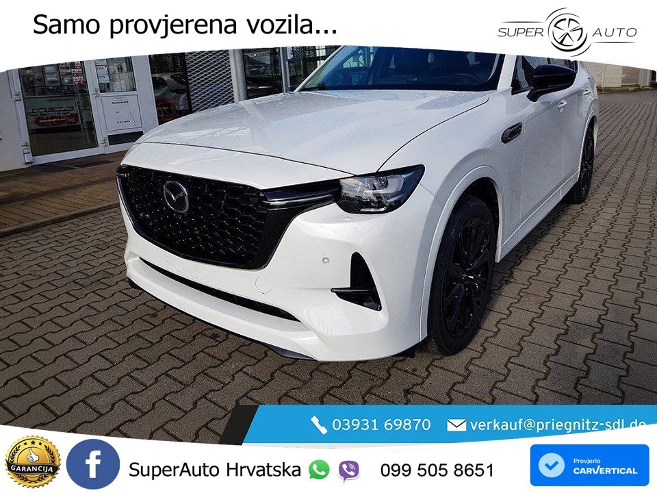 Mazda CX-60 3.3 e-Skyactiv D (254 KS) AWD Automatic MATRIX+GR SJED+KAM