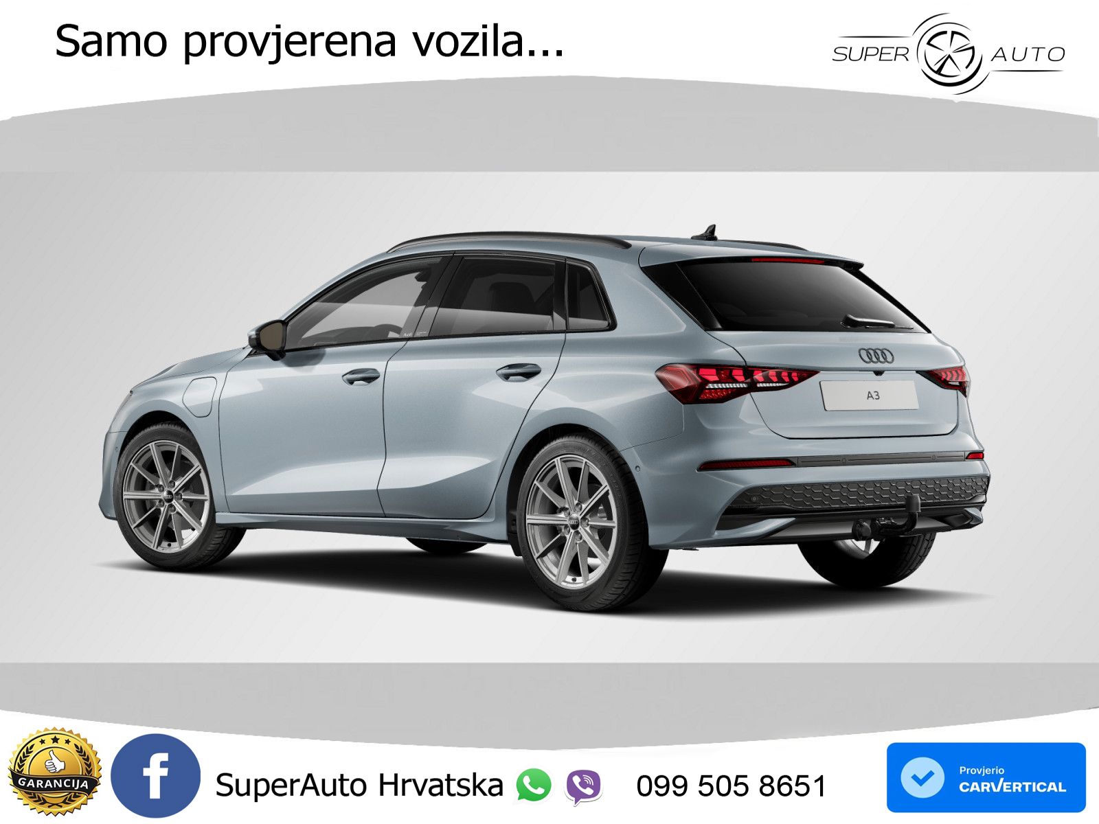 Audi A3 40 TFSIe (204 KS) S tronic advanced LED+GR SJED+ACC