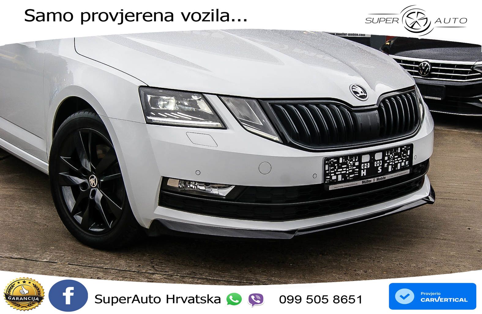 Škoda Octavia Combi 2.0 TDI (150 KS) DSG LED+GR SJED+ACC