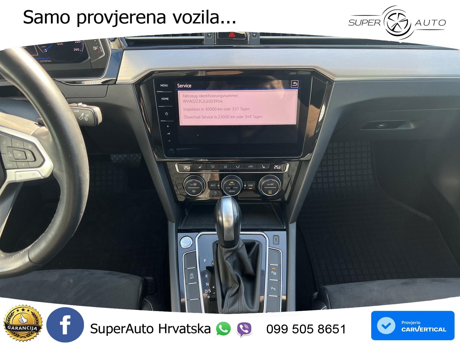Volkswagen Passat 2.0 TSI (190 KS) DSG R-Line LED+GR SJED+ACC