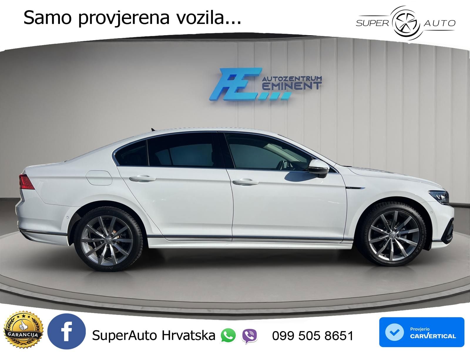 Volkswagen Passat 2.0 TSI (190 KS) DSG R-Line LED+GR SJED+ACC