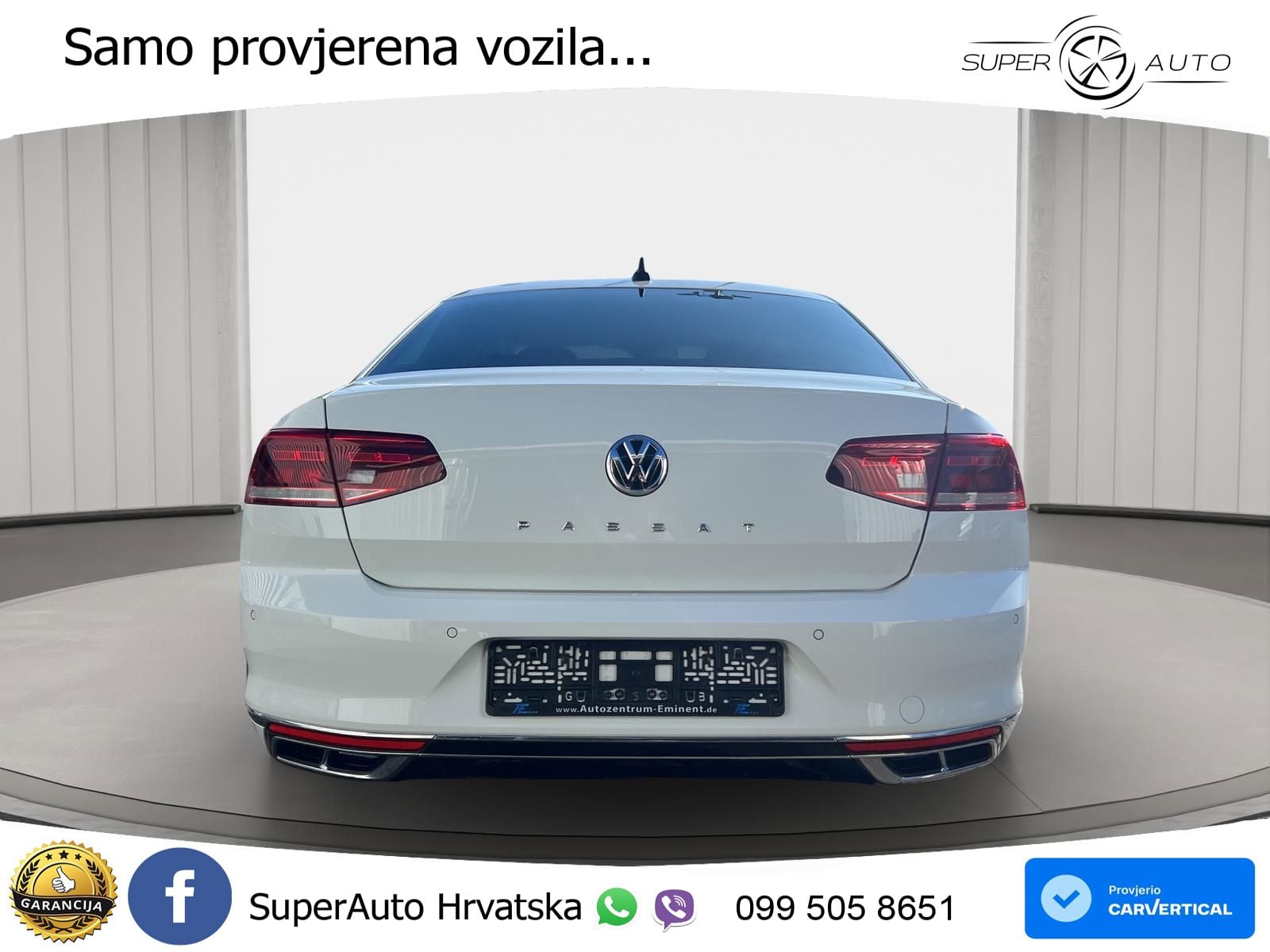 Volkswagen Passat 2.0 TSI (190 KS) DSG R-Line LED+GR SJED+ACC