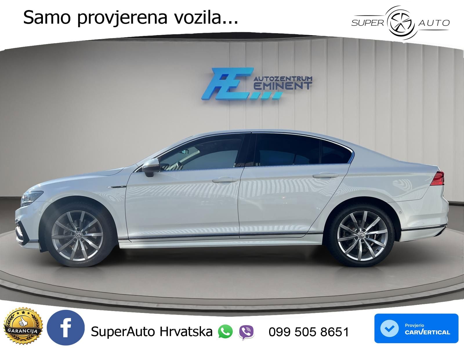 Volkswagen Passat 2.0 TSI (190 KS) DSG R-Line LED+GR SJED+ACC