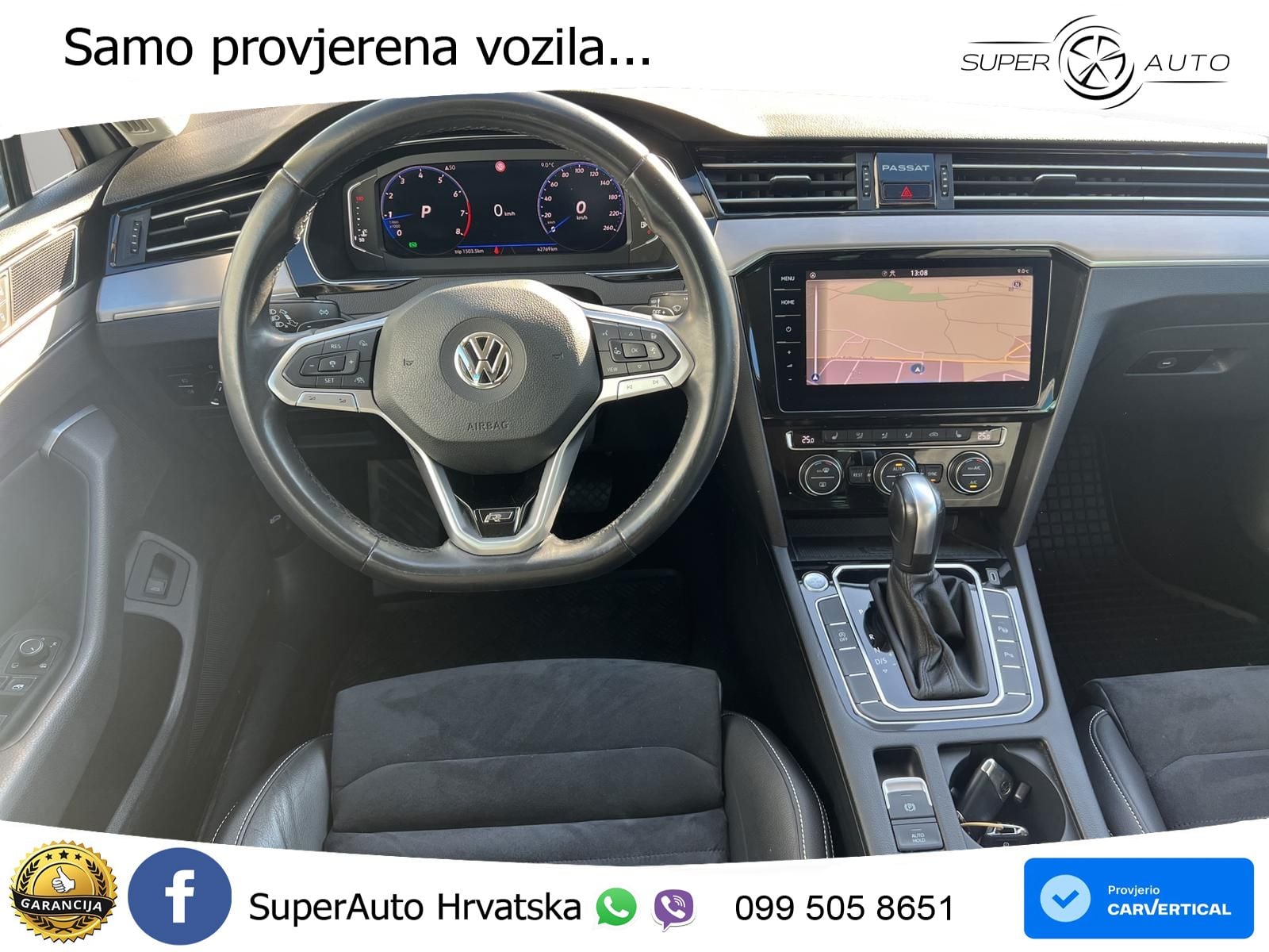 Volkswagen Passat 2.0 TSI (190 KS) DSG R-Line LED+GR SJED+ACC
