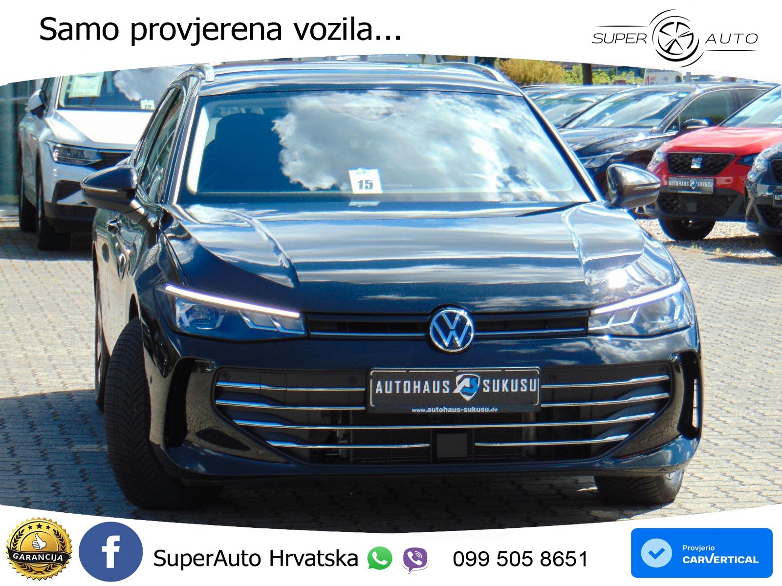 Volkswagen Passat Variant 1.5 eTSI (150 KS) DSG Business LED+GR SJED+ACC