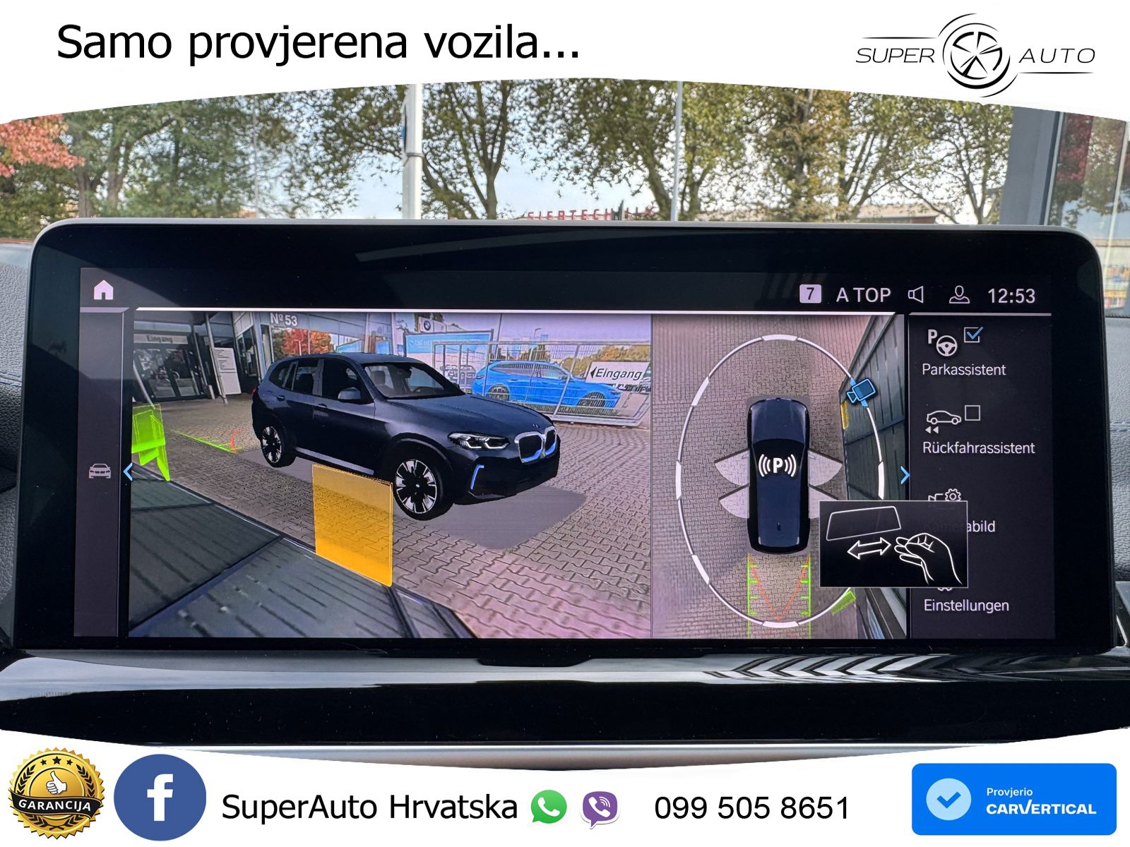 BMW iX3 80 kWh (286 KS) M Sport ACC+HEAD+GR SJED+360+PANO