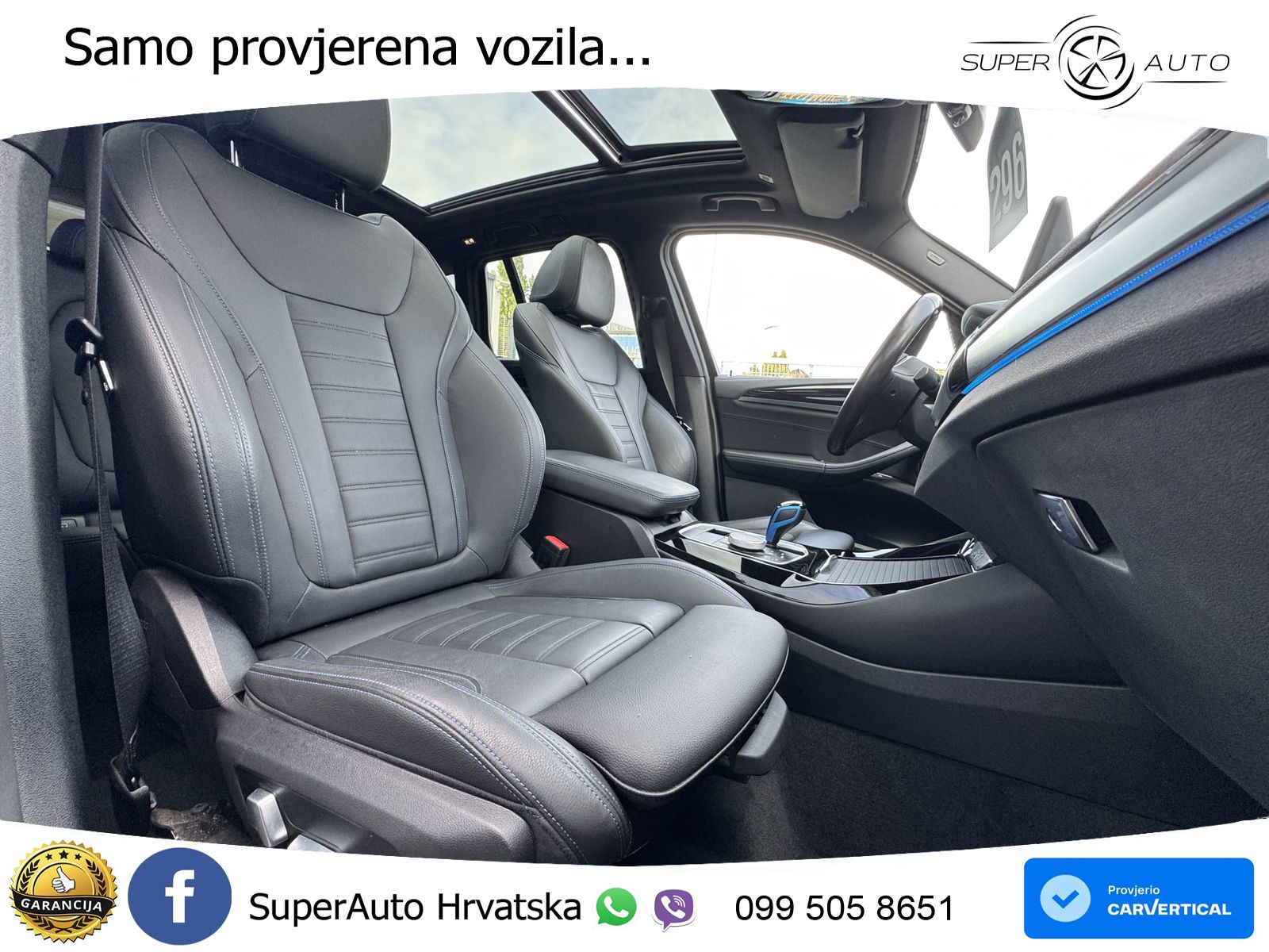 BMW iX3 80 kWh (286 KS) M Sport ACC+HEAD+GR SJED+360+PANO
