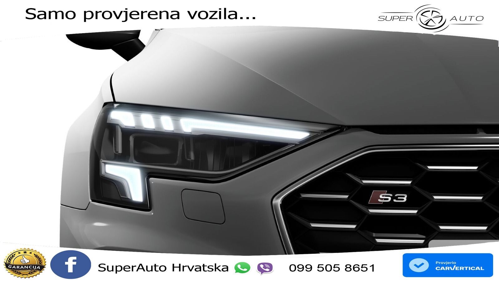 Audi S3 2.0 TFSI (310 KS) quattro S tronic