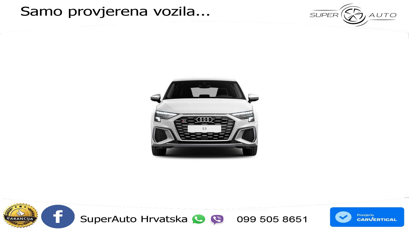 Audi S3 2.0 TFSI (310 KS) quattro S tronic