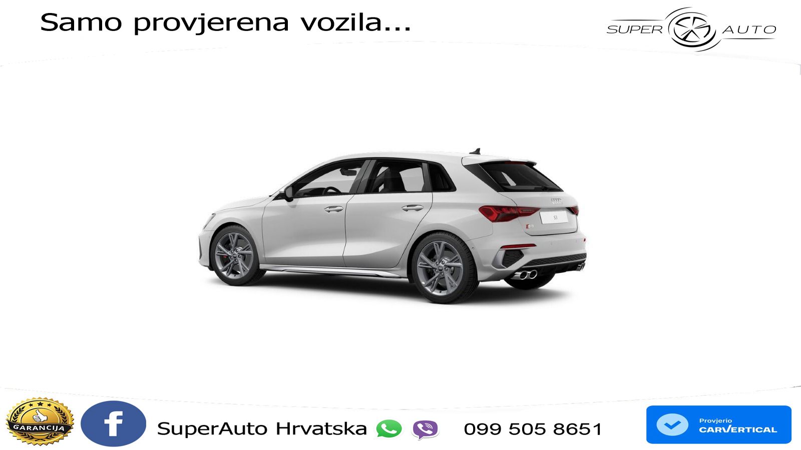 Audi S3 2.0 TFSI (310 KS) quattro S tronic