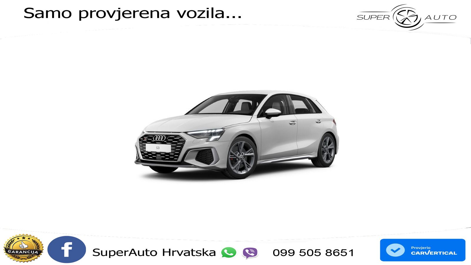 Audi S3 2.0 TFSI (310 KS) quattro S tronic