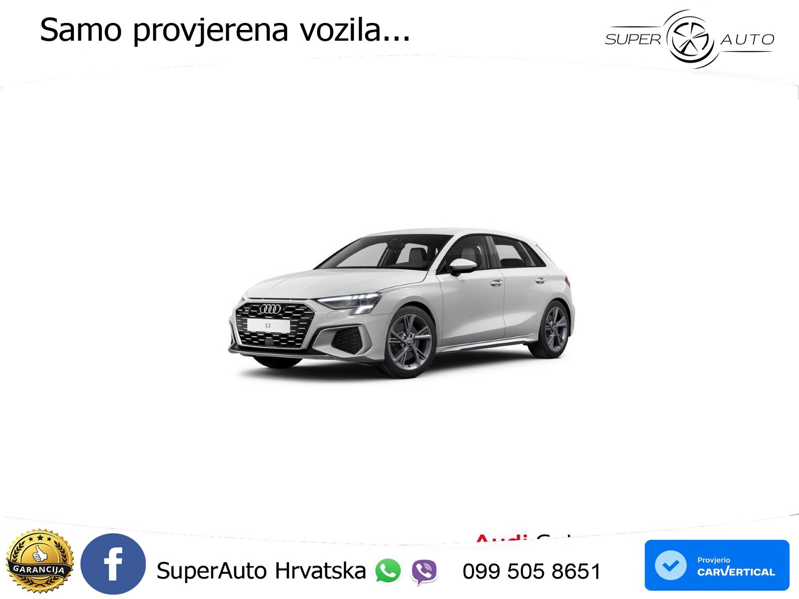 Audi S3 2.0 TFSI (310 KS) quattro S tronic