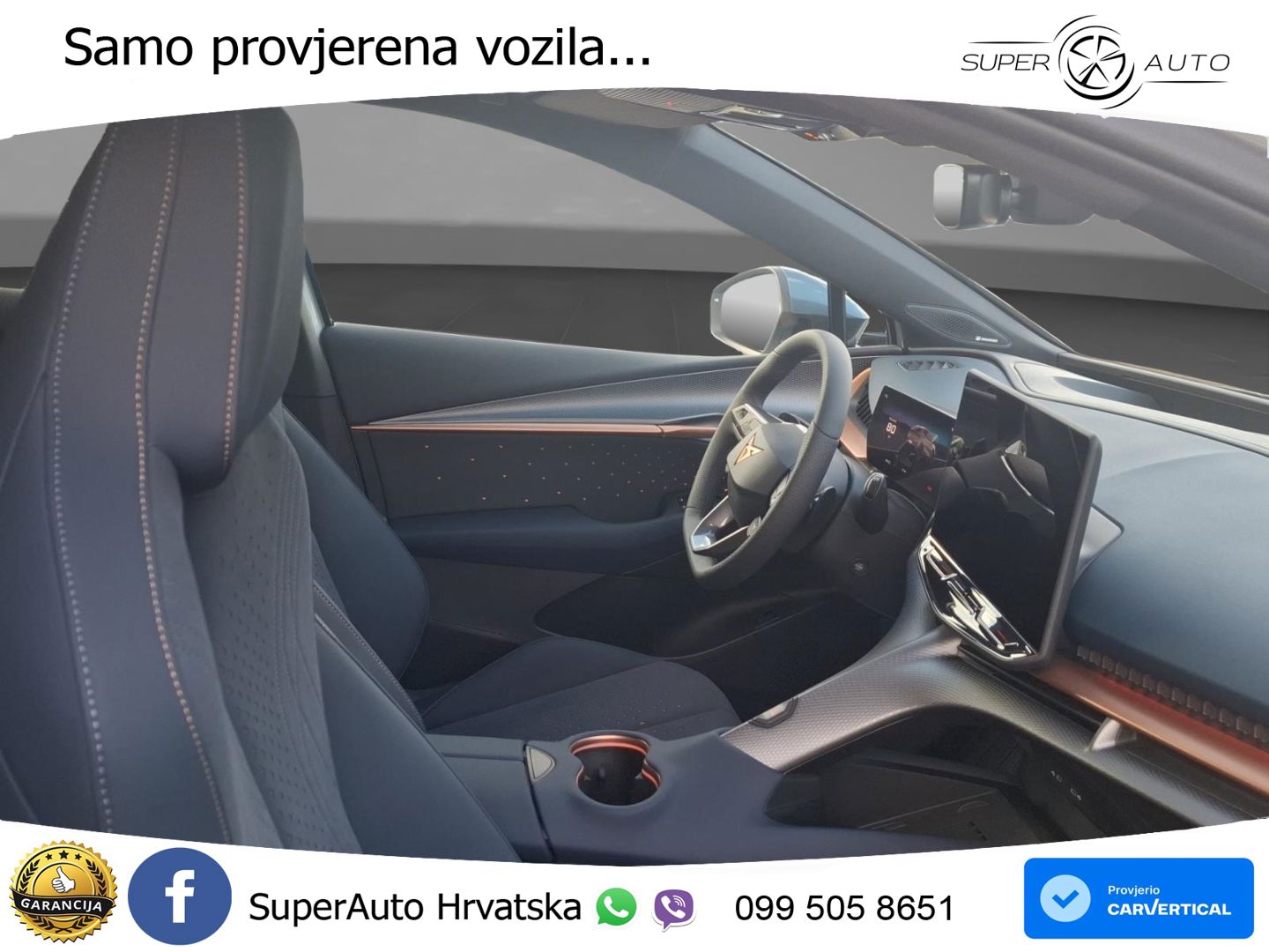 Cupra Tavascan 82 kWh (286 KS) LED+ACC