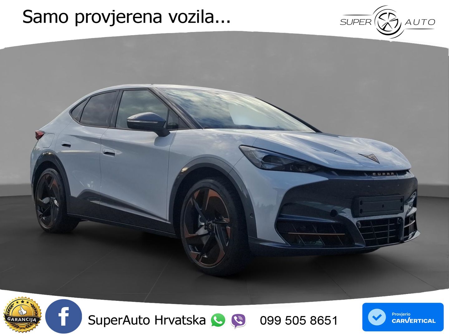 Cupra Tavascan 82 kWh (286 KS) LED+ACC