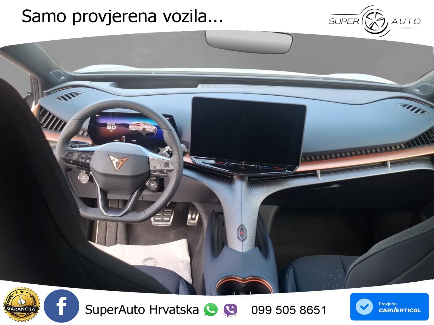 Cupra Tavascan 82 kWh (286 KS) LED+ACC